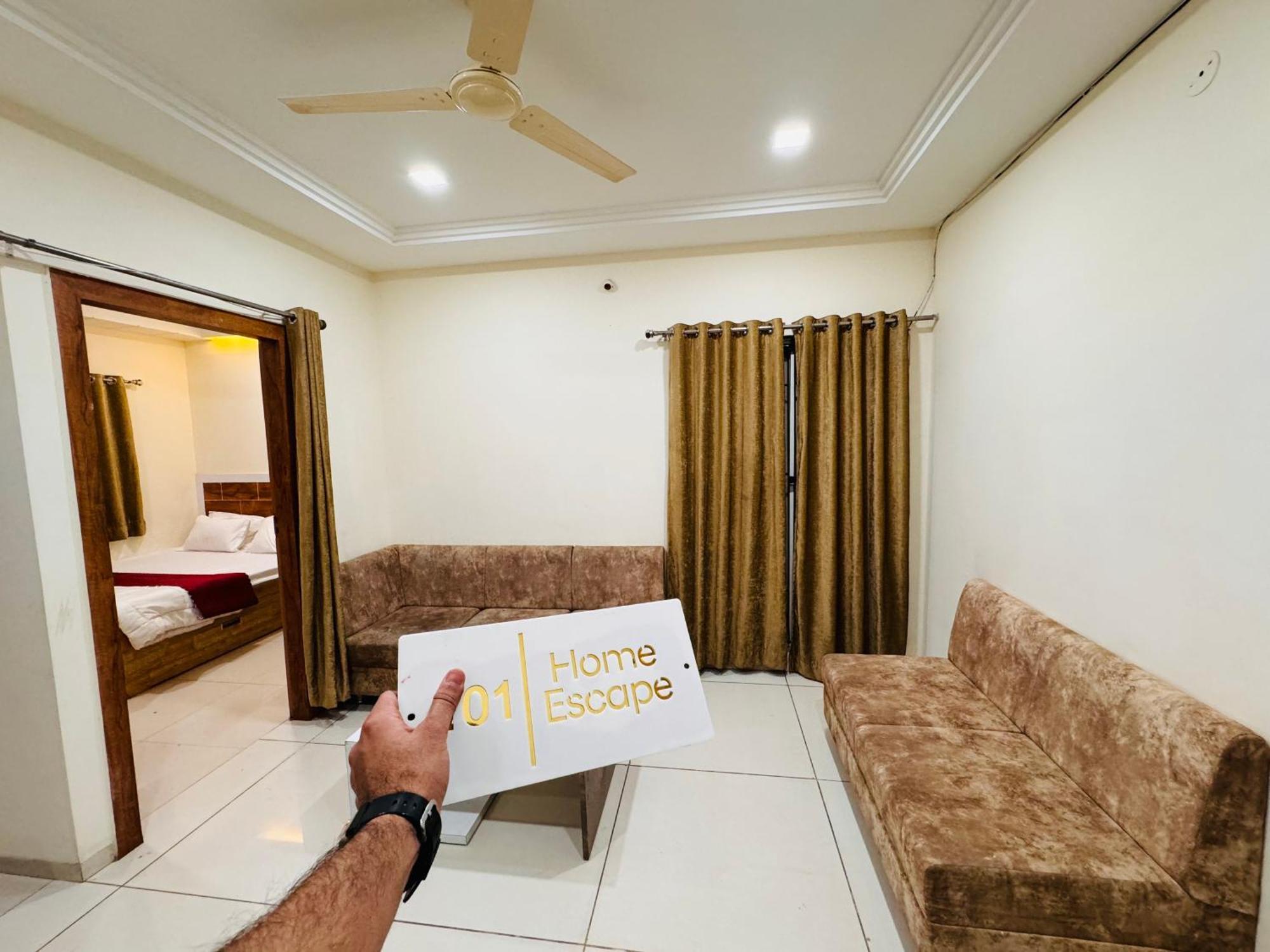 Home Escape 1Bhk Apartment Near Bombay Hospital Indore Exterior foto